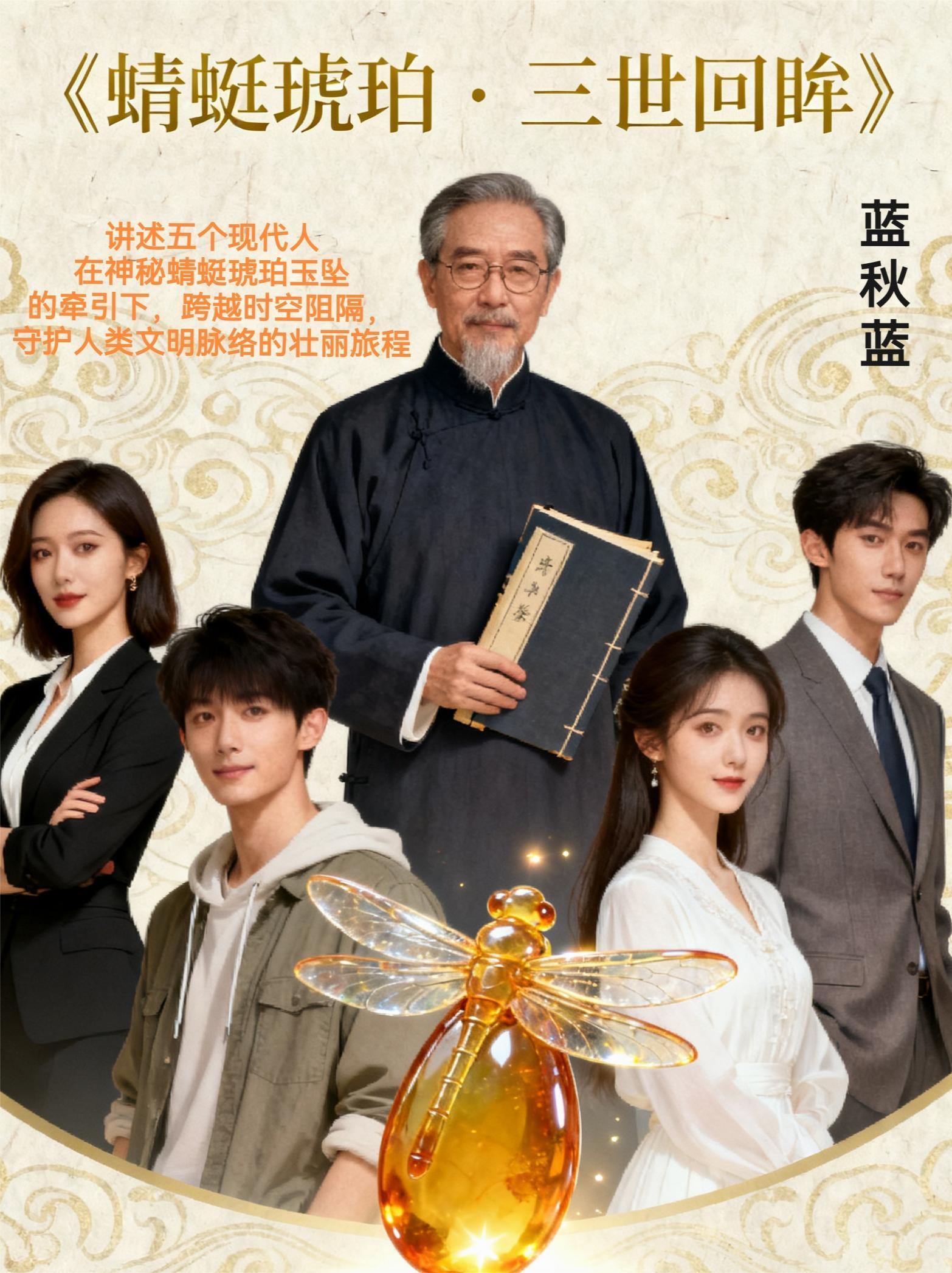 蜻蜓琥珀的故事