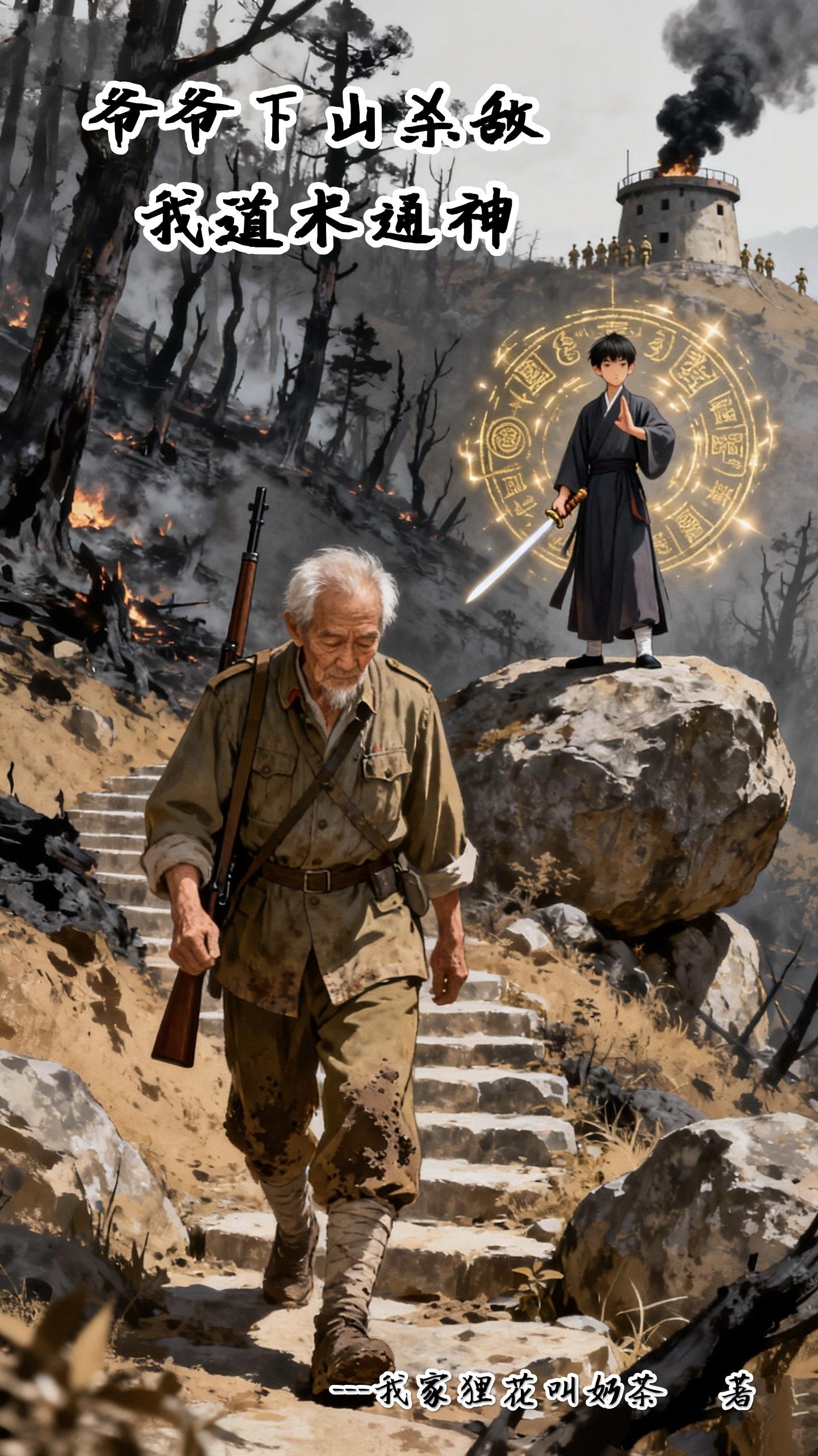 爷爷下山杀敌,我道术通神